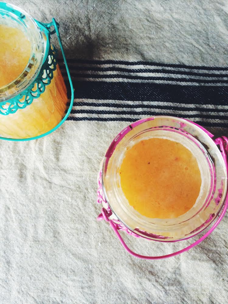 Strawberry Peach Bellini