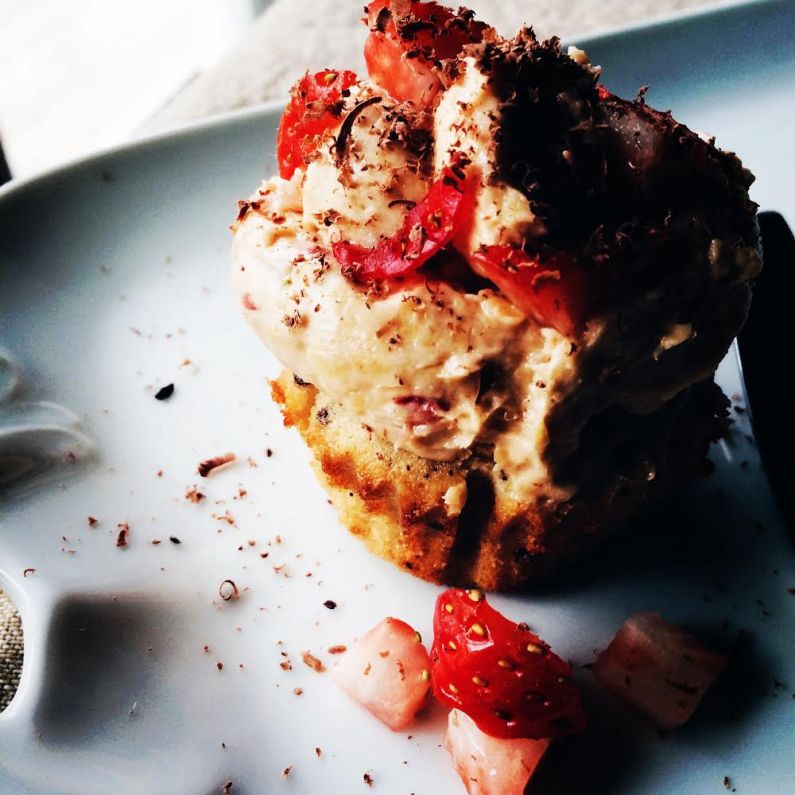 Chef Watson’s Malted Milk Balsamic Cupcakes