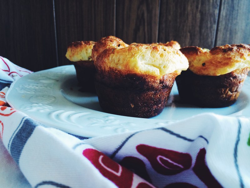 Parmesan, Basil, & Black Pepper Popovers