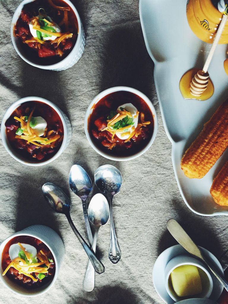 Chili + Cayenne Cornbread Sticks
