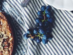 Concord Grape Streusel Cake