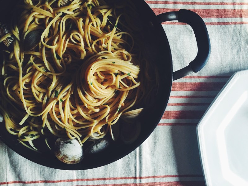 Clam Pasta with Parsley and Chili
