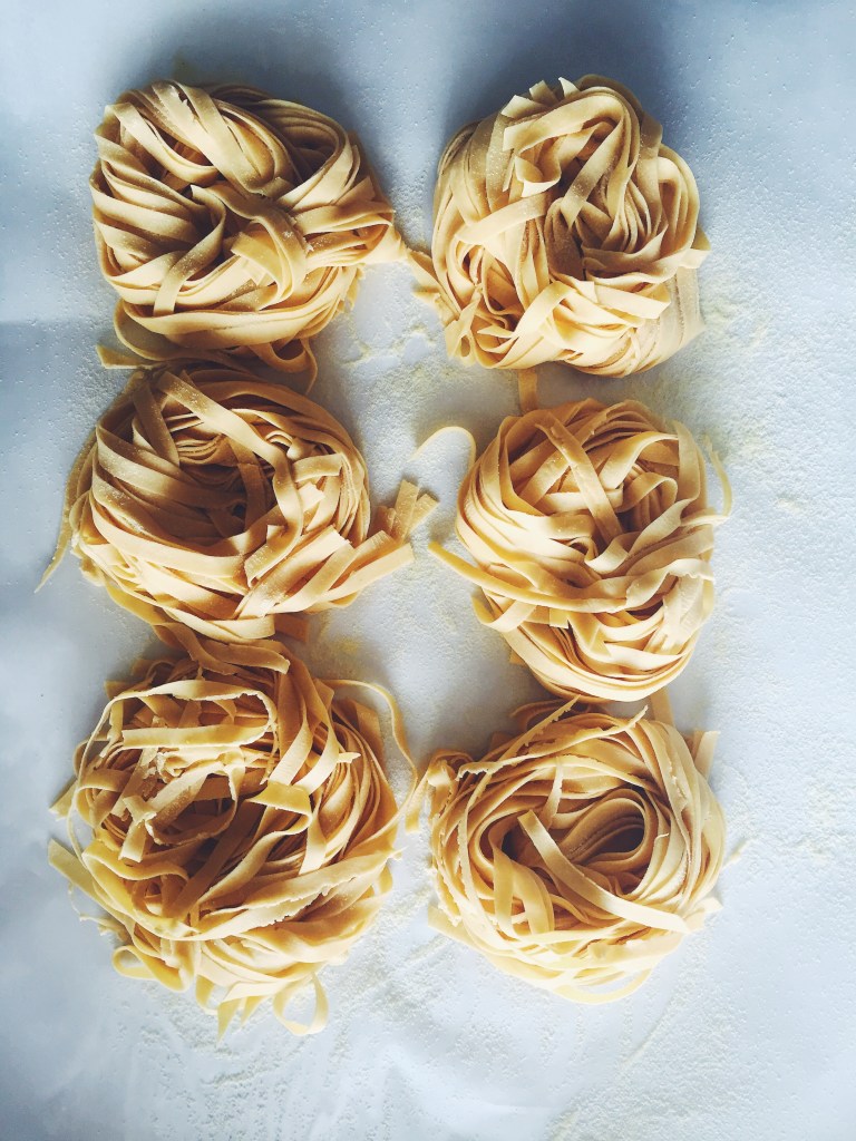 Homemade Pasta + Late Summer Fettuccine