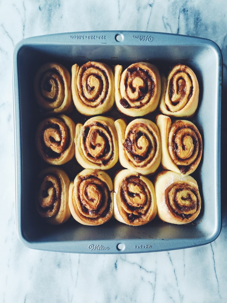Quick Cinnamon Espresso Rolls + A Blog’s 2nd Birthday!
