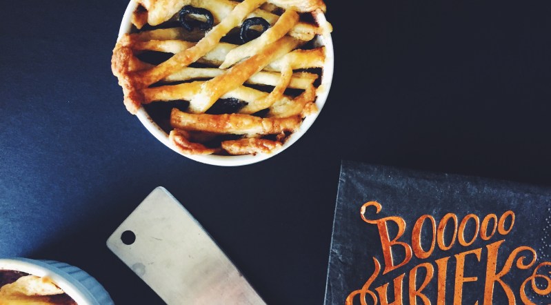 Creepy Mystery Meat Pot Pies