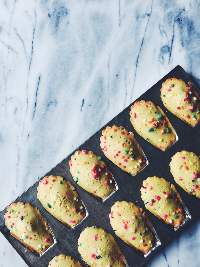 Confetti Madeleines