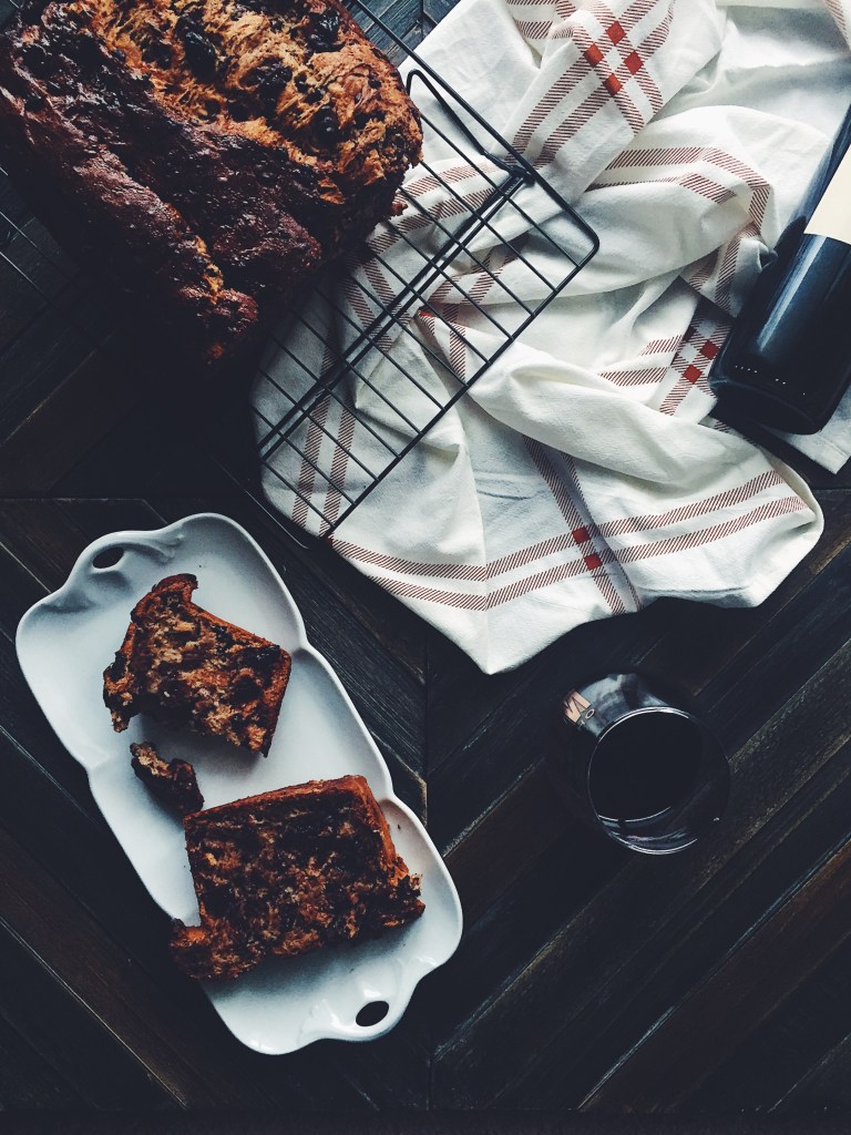 Wine Wednesday + Bittersweet Chocolate Cherry Bread