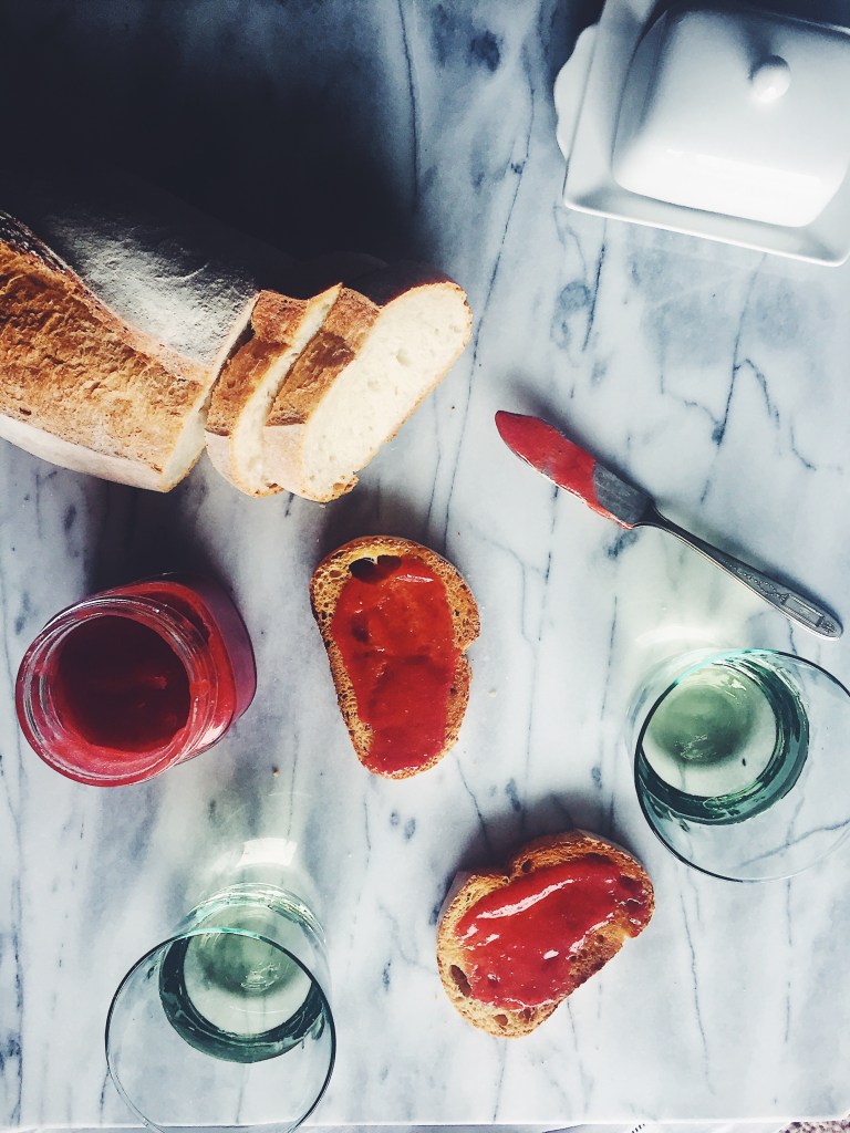 Strawberry Pinot Grigio Quick Jam
