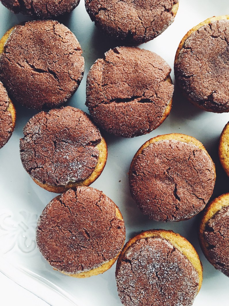 Chocolate Cookie-Topped Banana Bread Muffins