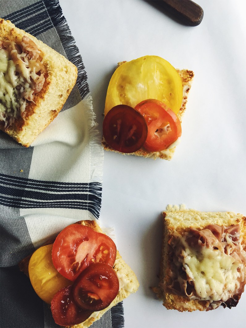 Focaccia Tartines