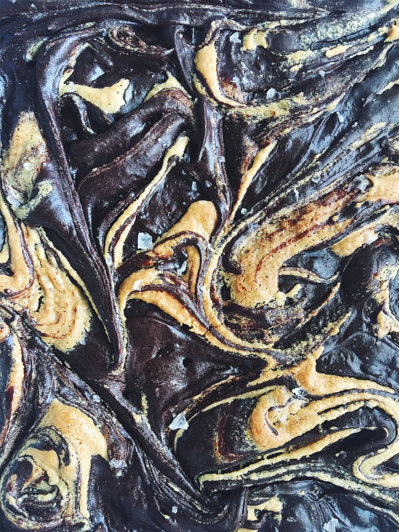 Flourless Tahini Chocolate Brownie