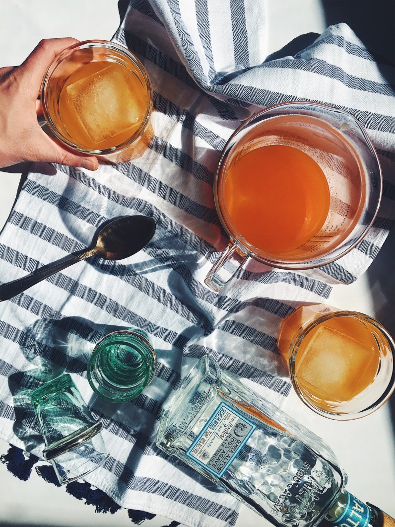 Honey Clementine Margarita with Bitters + Morocco