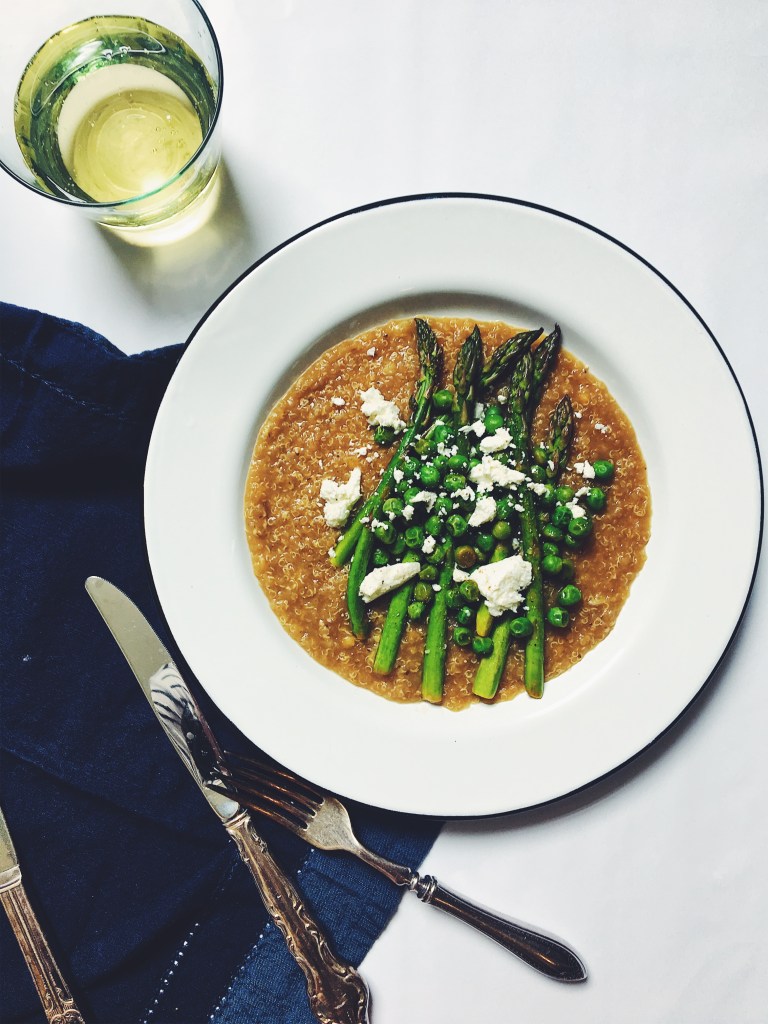 Mock Risotto with Late Spring Veg